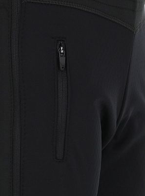 Превью  Брюки лыжные FISCHER Softshell Warm Jr Черный